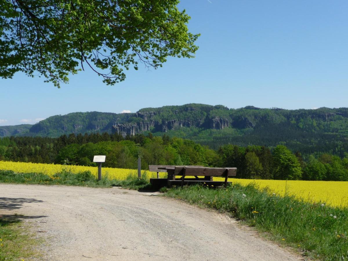 Guenstiges Doppelzimmer Saechsische Schweiz Mittelndorf Eksteriør billede