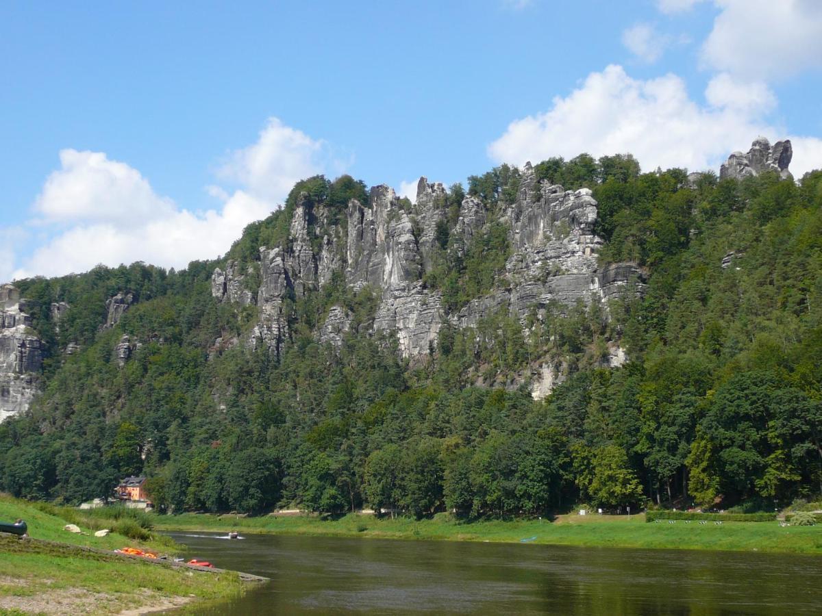 Guenstiges Doppelzimmer Saechsische Schweiz Mittelndorf Eksteriør billede